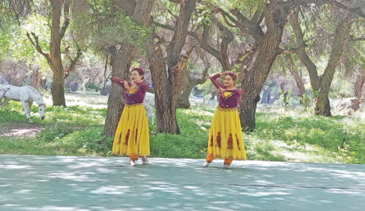 Kazakhs follow Islam alongside preserving their own heritage